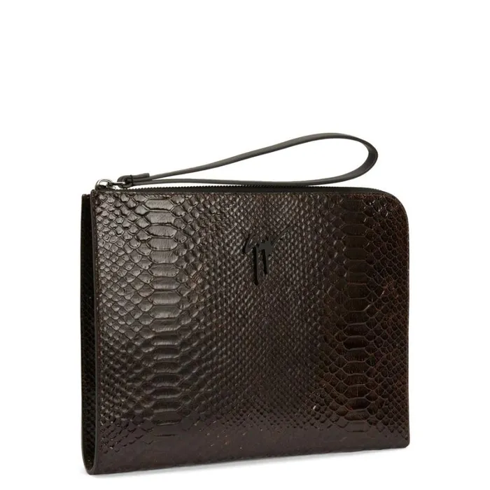 Fabian Brown Men Giuseppe Zanotti Bags and Accessories