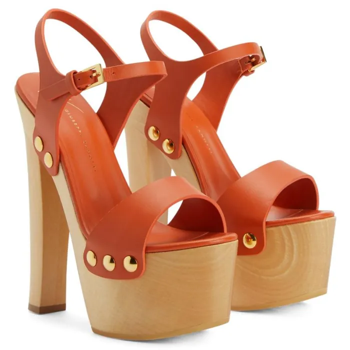 Fanny Orange Women Giuseppe Zanotti Sandals