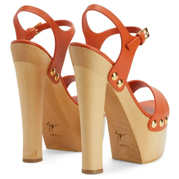 Fanny Orange Women Giuseppe Zanotti Sandals