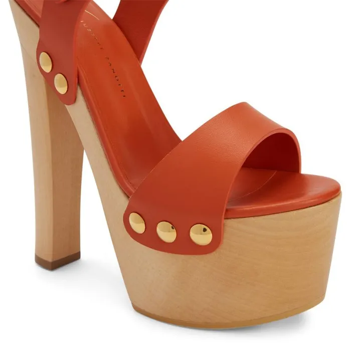 Fanny Orange Women Giuseppe Zanotti Sandals