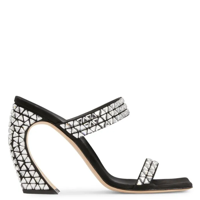 Flaminia Glare Black Women Giuseppe Zanotti Sandals