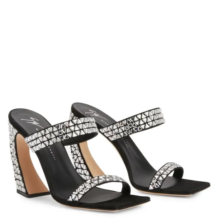 Flaminia Glare Black Women Giuseppe Zanotti Sandals