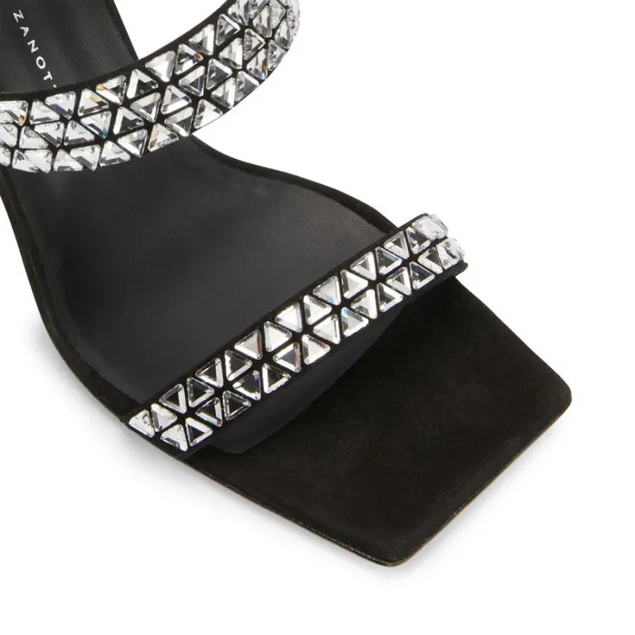 Flaminia Glare Black Women Giuseppe Zanotti Sandals