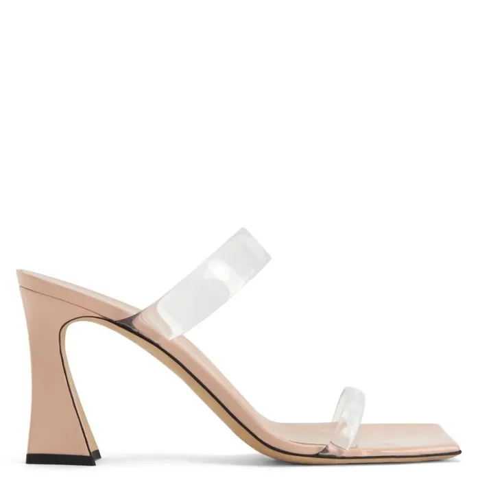 Flaminia Plexi Beige Women Giuseppe Zanotti Sandals