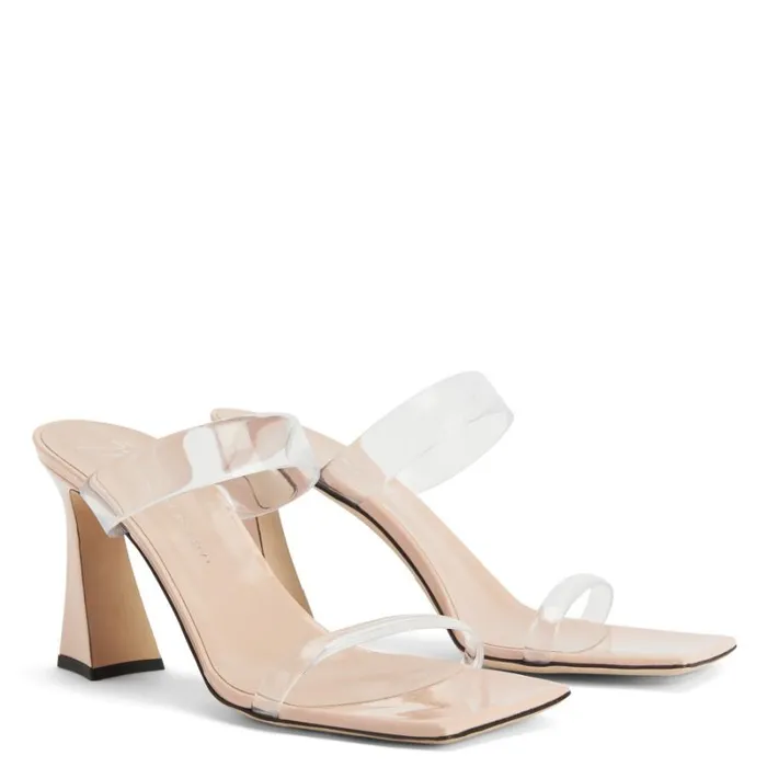 Flaminia Plexi Beige Women Giuseppe Zanotti Sandals