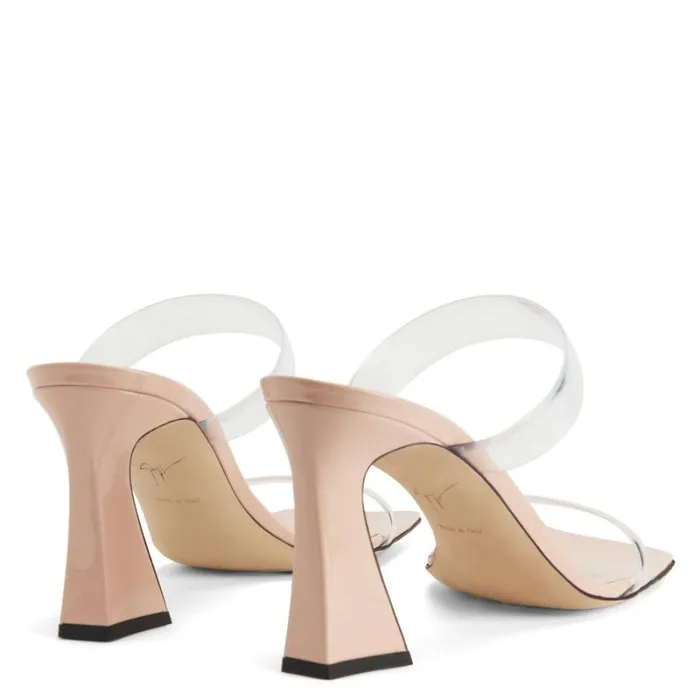 Flaminia Plexi Beige Women Giuseppe Zanotti Sandals