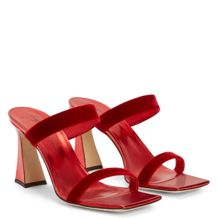 Flaminia Red Women Giuseppe Zanotti Sandals