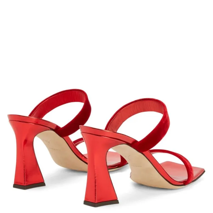 Flaminia Red Women Giuseppe Zanotti Sandals