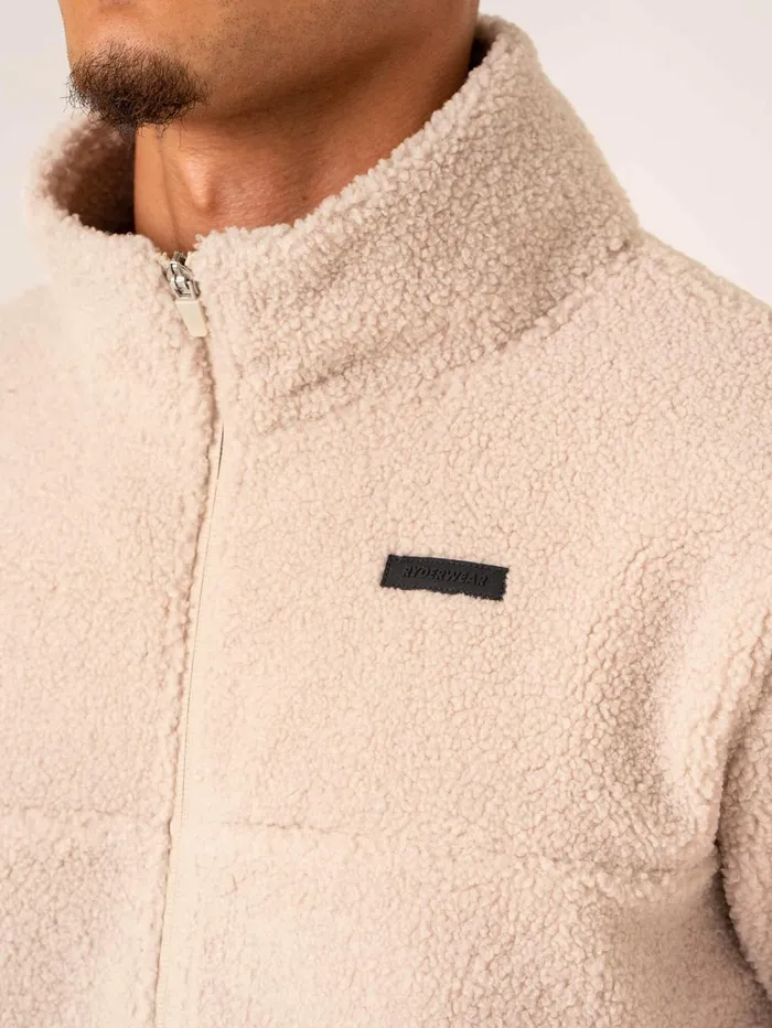 Flex Polar Fleece Jacket 8211 Chalk Men Ryderwear Jackets
