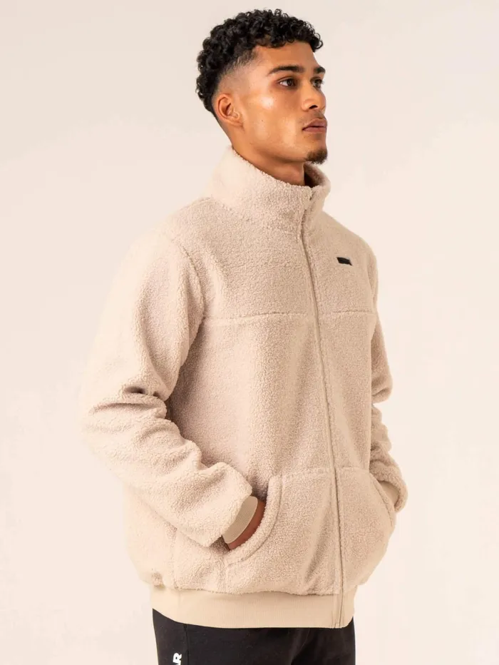 Flex Polar Fleece Jacket 8211 Chalk Men Ryderwear Jackets