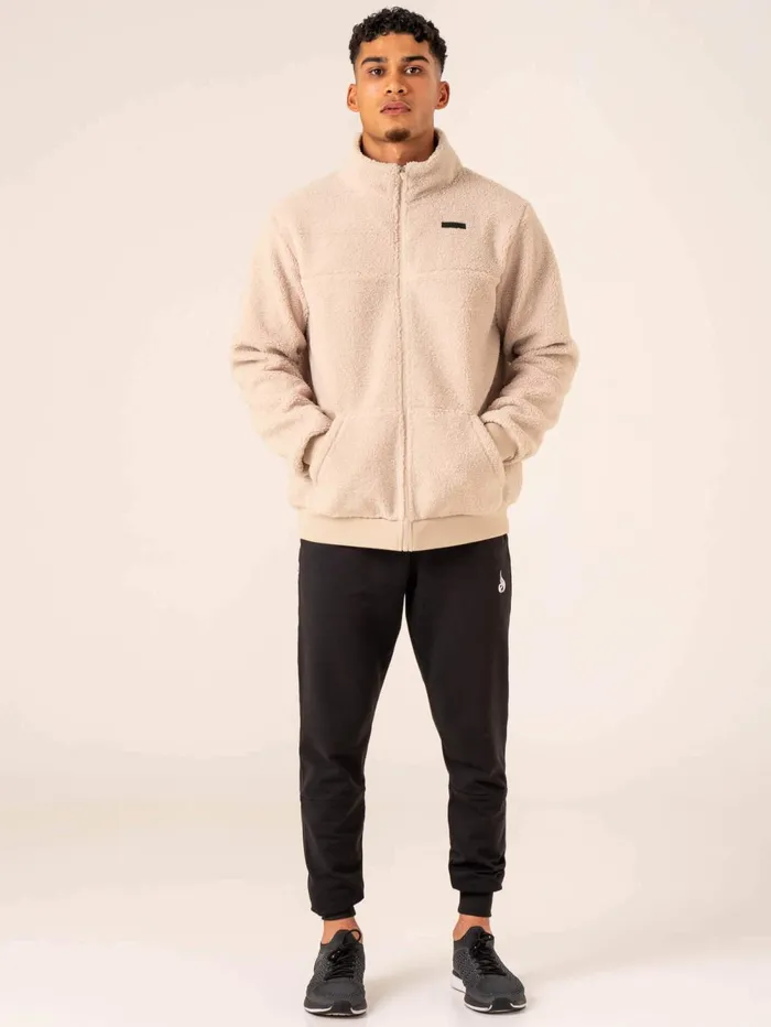 Flex Polar Fleece Jacket 8211 Chalk Men Ryderwear Jackets