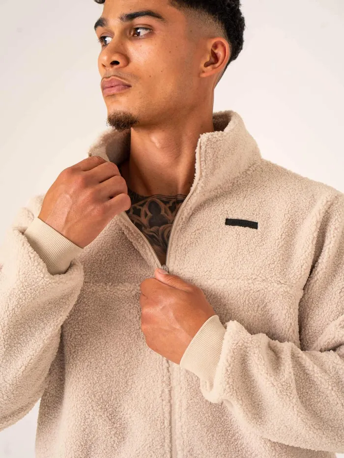 Flex Polar Fleece Jacket 8211 Chalk Men Ryderwear Jackets