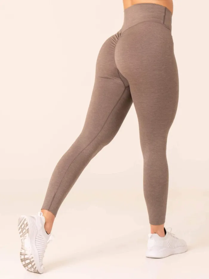 Focus Scrunch Seamless Leggings 8211 Taupe Marl Women Ryderwear Leggings