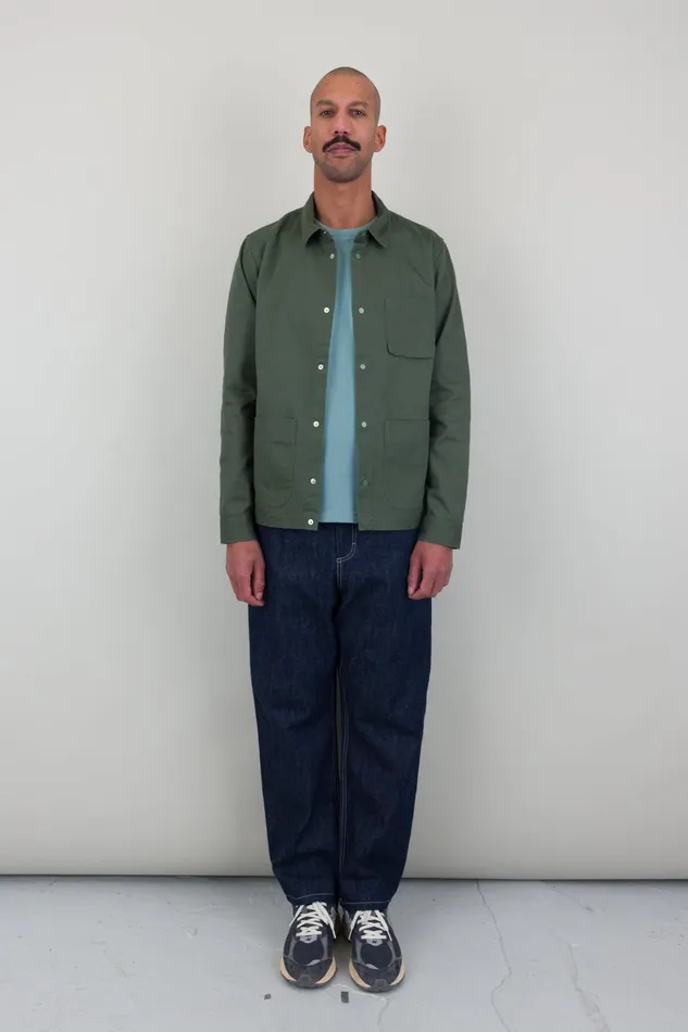 Folk Clothing Assembly Jacket 8211 Military Green Mens Outerwear