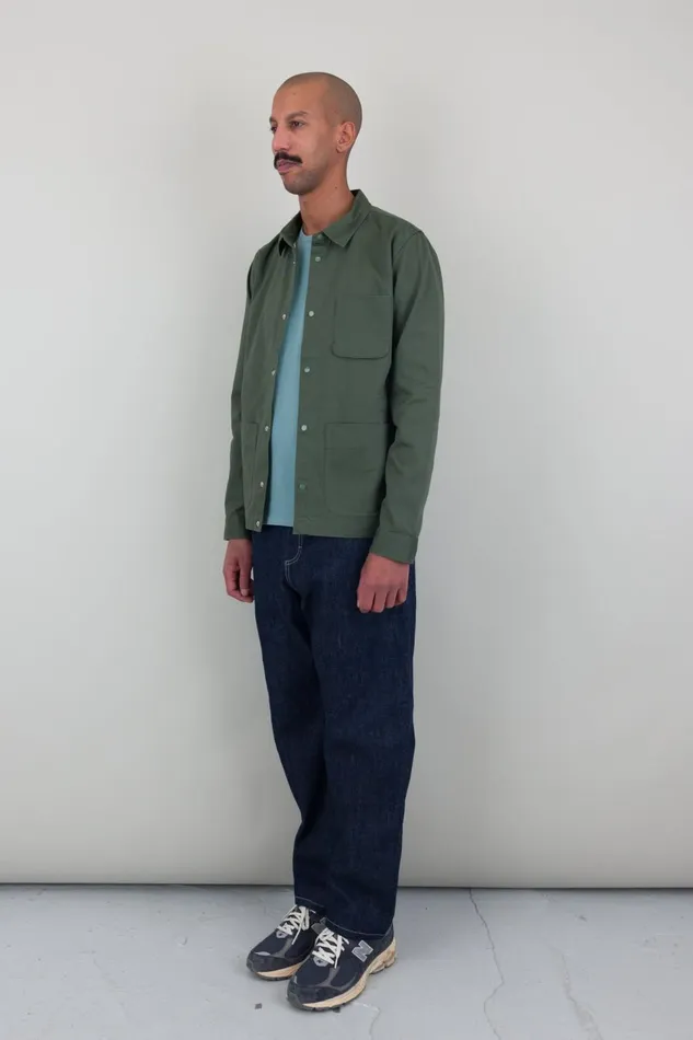 Folk Clothing Assembly Jacket 8211 Military Green Mens Outerwear