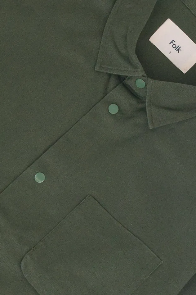 Folk Clothing Assembly Jacket 8211 Military Green Mens Outerwear