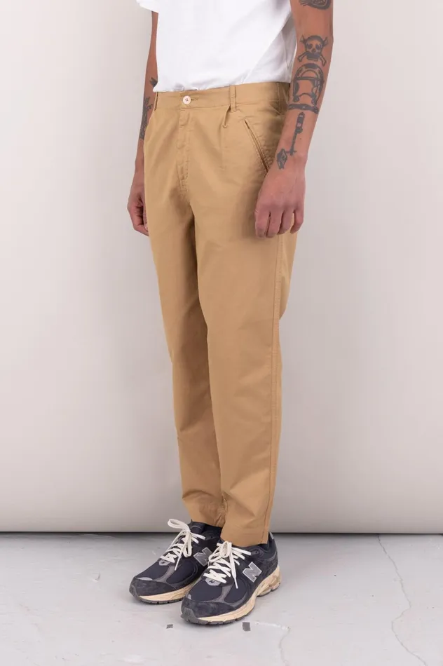 Folk Clothing Assembly Pant 8211 Pecan Twill Mens Trousers