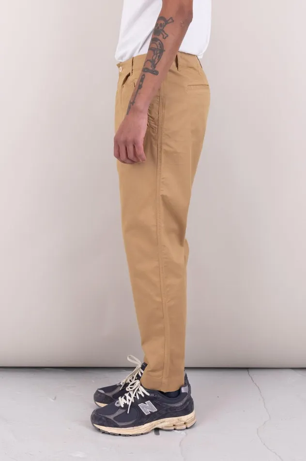 Folk Clothing Assembly Pant 8211 Pecan Twill Mens Trousers