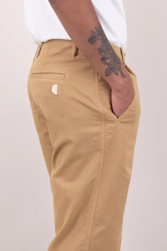 Folk Clothing Assembly Pant 8211 Pecan Twill Mens Trousers