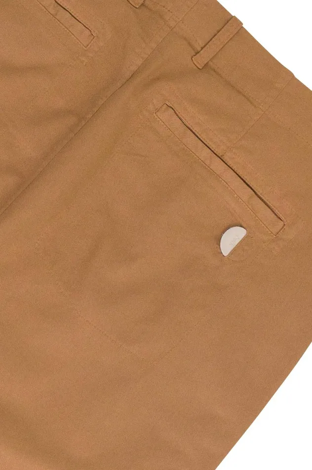 Folk Clothing Assembly Pant 8211 Pecan Twill Mens Trousers