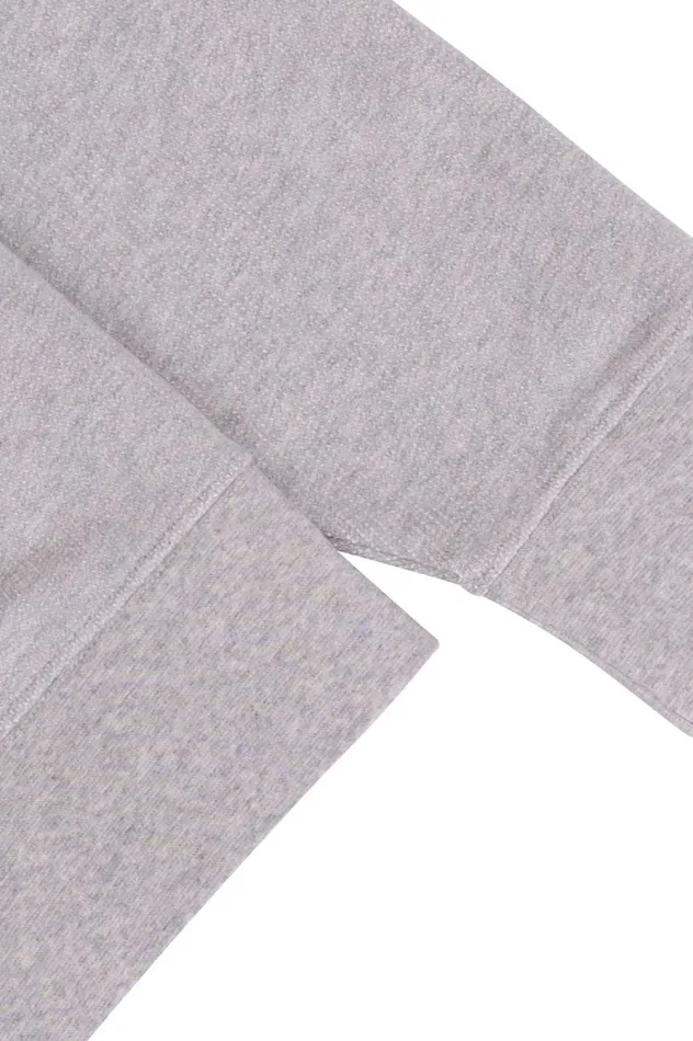 Folk Clothing Boxy Sweat 8211 Grey Melange Mens Sweatshirts