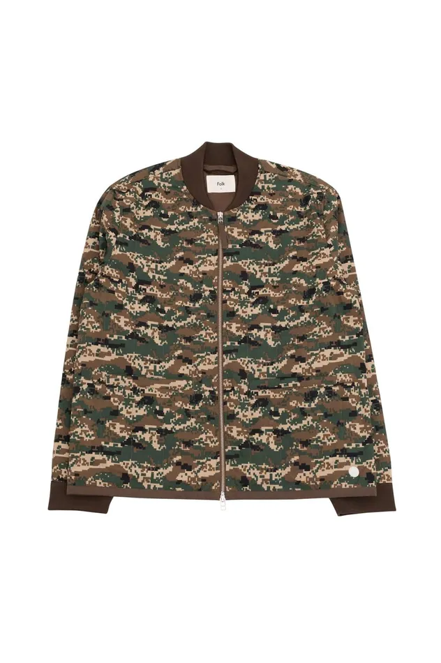 Folk Clothing Cave Jacket 8211 Camo Mens Outerwear