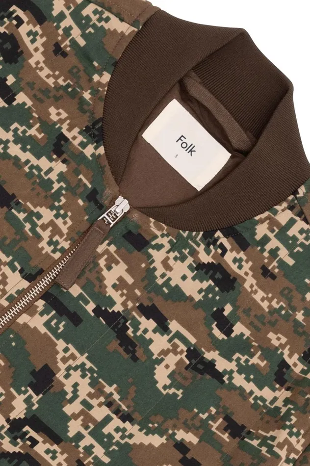 Folk Clothing Cave Jacket 8211 Camo Mens Outerwear