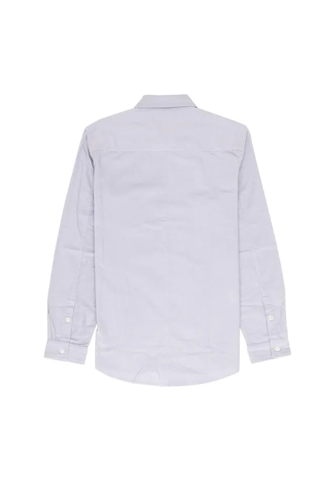 Folk Clothing Direction Babycord Shirt 8211 Ice Blue Mens Shirts