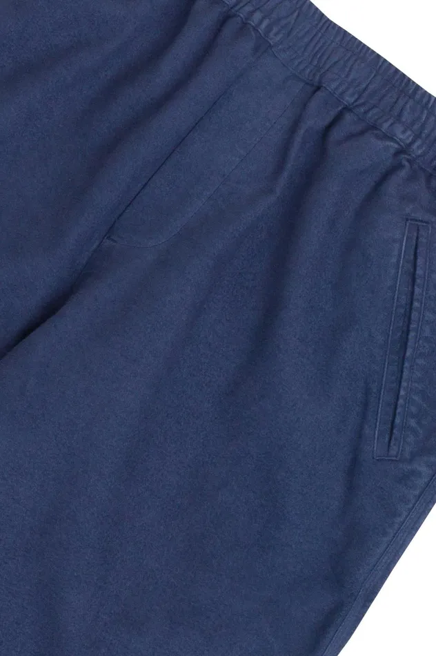 Folk Clothing Drawcord Assembly Pant 8211 Steel Blue Moleskin Mens Trousers