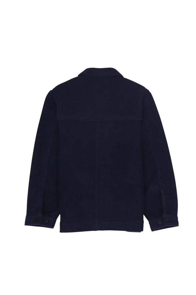 Folk Clothing Duffle Coat 8211 Navy Wool Mens Outerwear