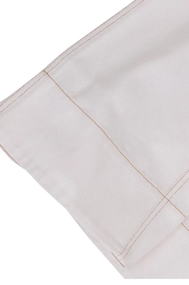 Folk Clothing Full Seam Skirt 8211 Ecru Twill Womens Skirts and Dresses