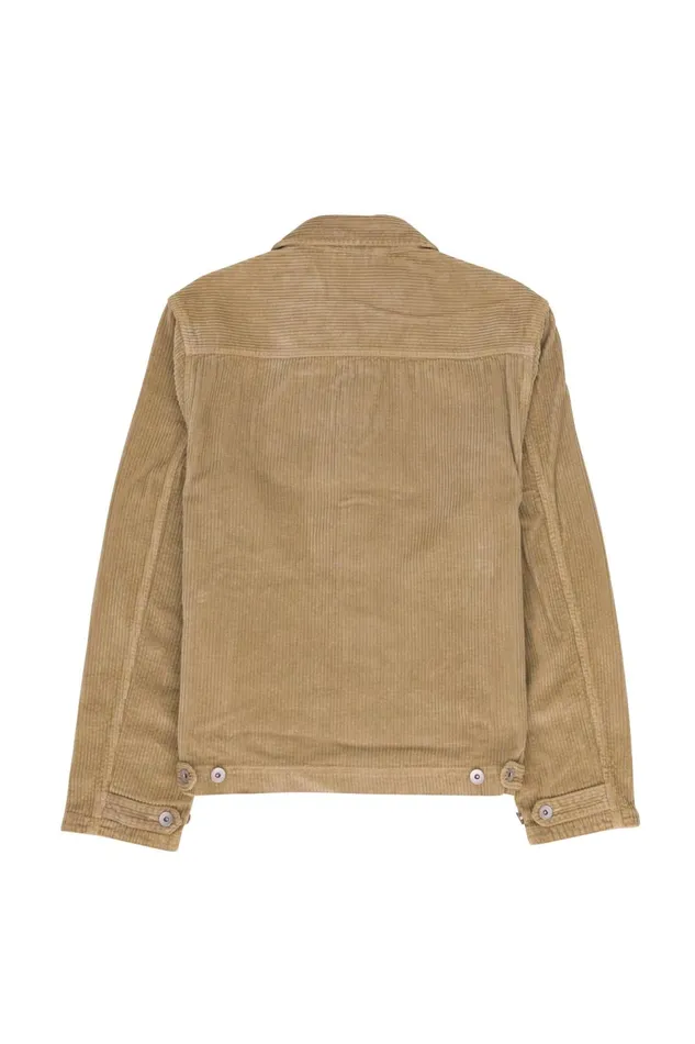 Folk Clothing Prism Jacket 8211 Stone Heavy Cord Mens Outerwear