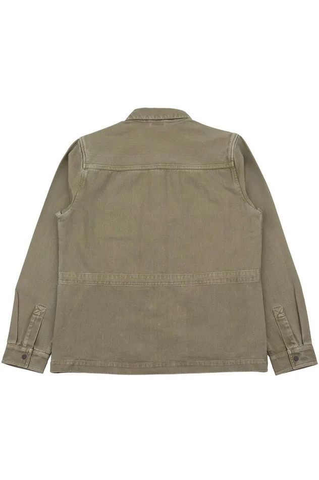 Folk Clothing Twill Assembly Jacket 8211 Olive Mens Outerwear