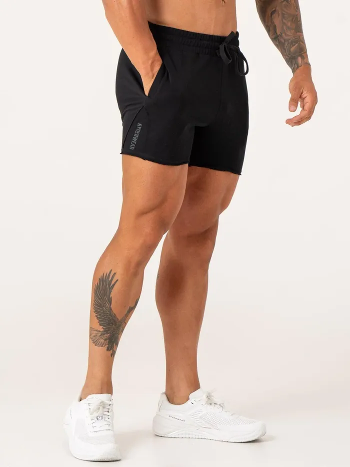 Force 5quot Track Shorts 8211 Black Men Ryderwear Gym Shorts
