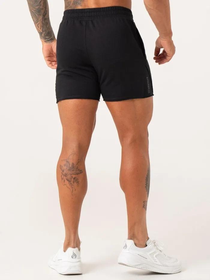 Force 5quot Track Shorts 8211 Black Men Ryderwear Gym Shorts