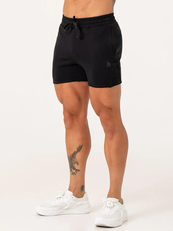 Force 5quot Track Shorts 8211 Black Men Ryderwear Gym Shorts