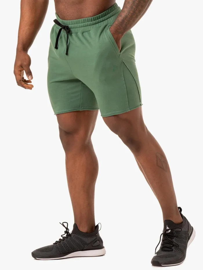 Force 6quot Track Short 8211 Green Men Ryderwear Gym Shorts