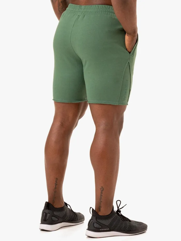 Force 6quot Track Short 8211 Green Men Ryderwear Gym Shorts