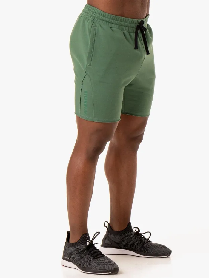 Force 6quot Track Short 8211 Green Men Ryderwear Gym Shorts