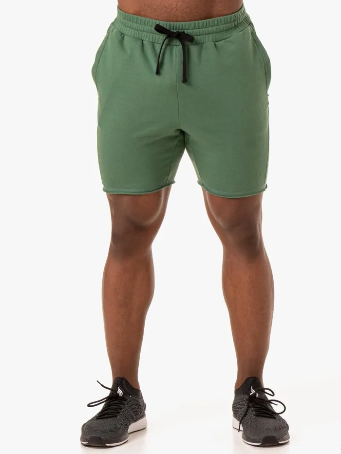 Force 6quot Track Short 8211 Green Men Ryderwear Gym Shorts