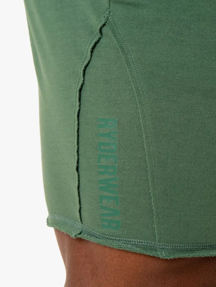 Force 6quot Track Short 8211 Green Men Ryderwear Gym Shorts