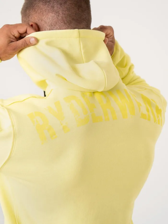 Force Hoodie 8211 Lemon Men Ryderwear Sweaters and Hoodies