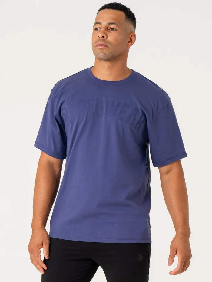 Force Oversized TShirt 8211 Indigo Men Ryderwear Tops