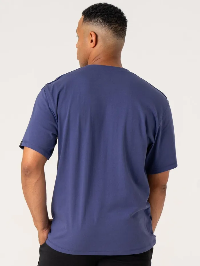 Force Oversized TShirt 8211 Indigo Men Ryderwear Tops
