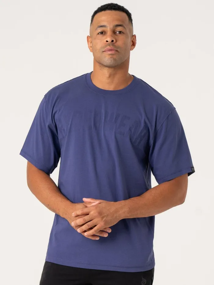 Force Oversized TShirt 8211 Indigo Men Ryderwear Tops