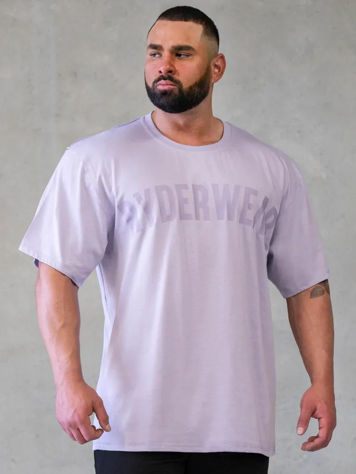 Force Oversized TShirt 8211 Lavender Men Ryderwear TShirts