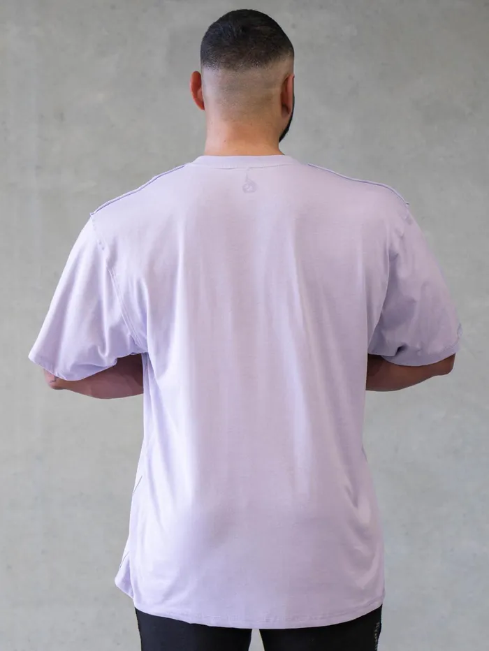 Force Oversized TShirt 8211 Lavender Men Ryderwear TShirts