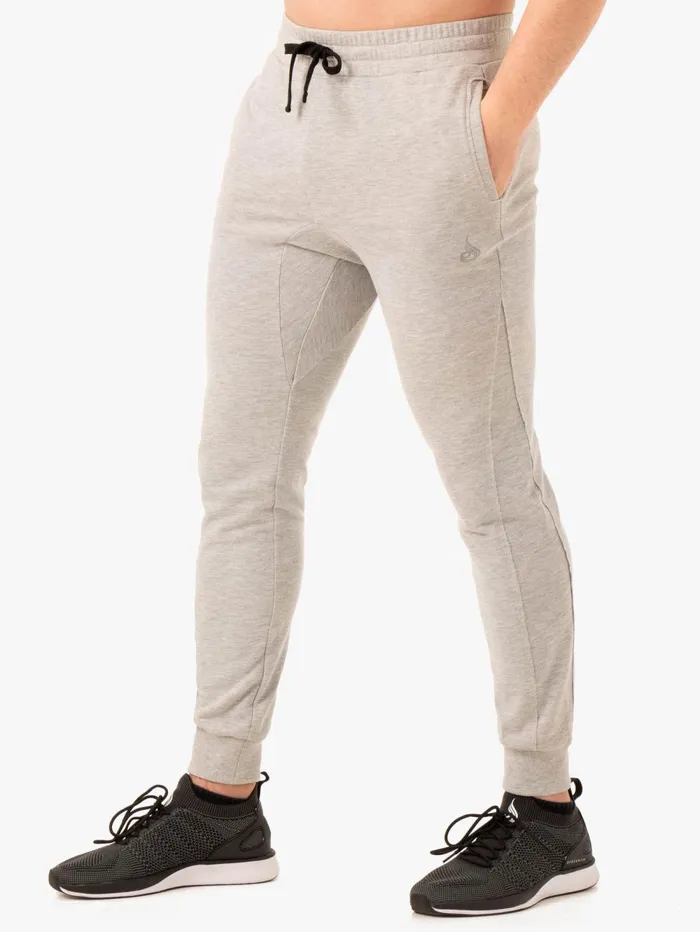 Force Track Pant 8211 Grey Marl Men Ryderwear Gym Pants