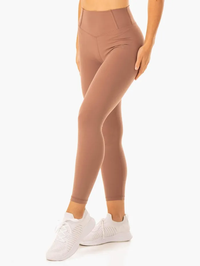 Form Scrunch Bum Leggings 8211 Mocha Women Ryderwear Leggings