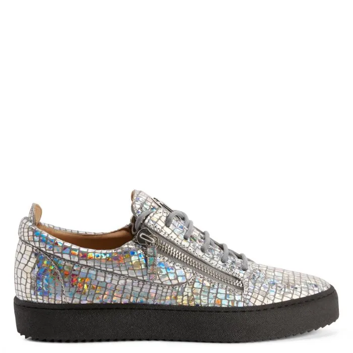Frankie Kaleido Grey Men Giuseppe Zanotti Sneakers